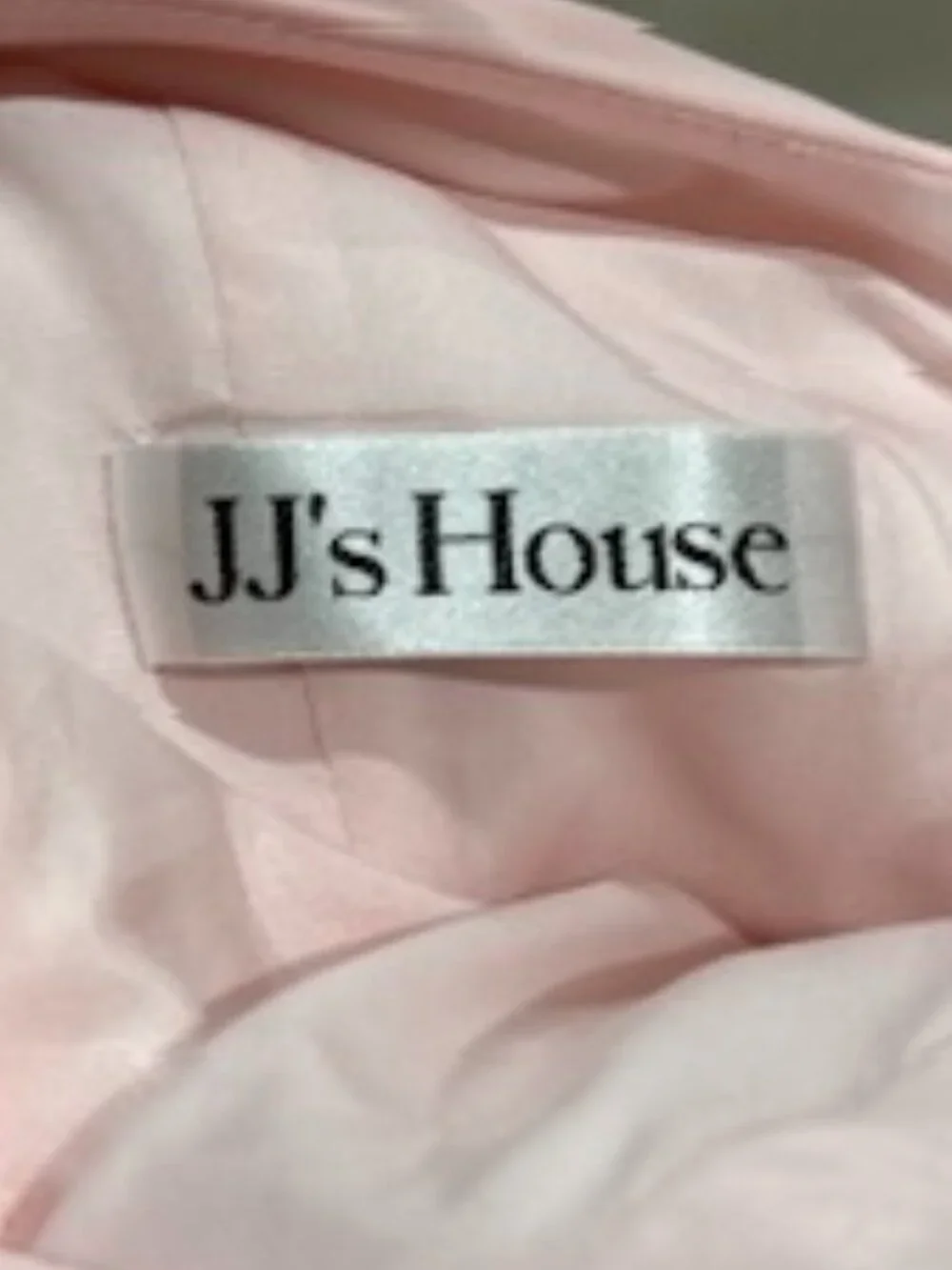 JJ’s House Blush Pink Chiffon Formal Maxi Dress M-L - Picture 4 of 8